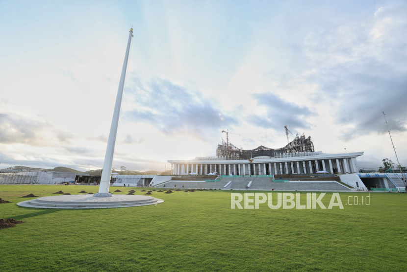 Lapangan di IKN Nusantara.