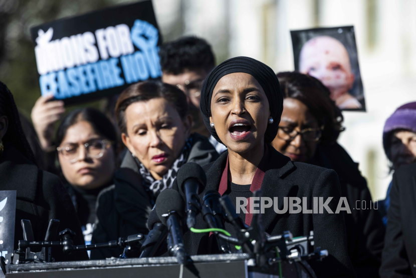 Anggota Parlemen Minnesota Ilhan Omar.  