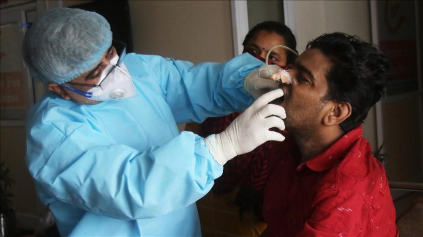 Menteri Kesehatan India mengungkapkan jumlah pasien meninggal akibat mucormycosis mencapai 3.129 jiwa  - Anadolu Agency