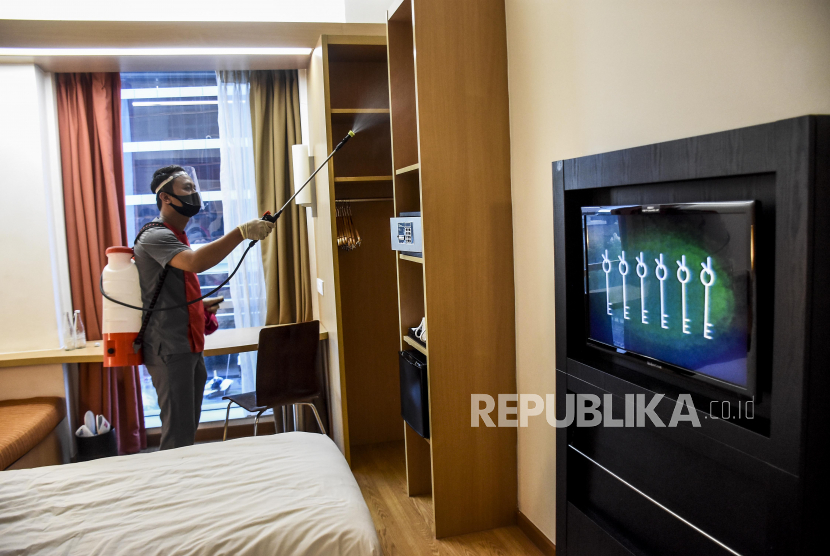Satu hotel di Jakarta Barat (Jakbar) sudah dipersiapkan menjadi tempat isolasi bagi pasien Covid-19. Ilustrasi.