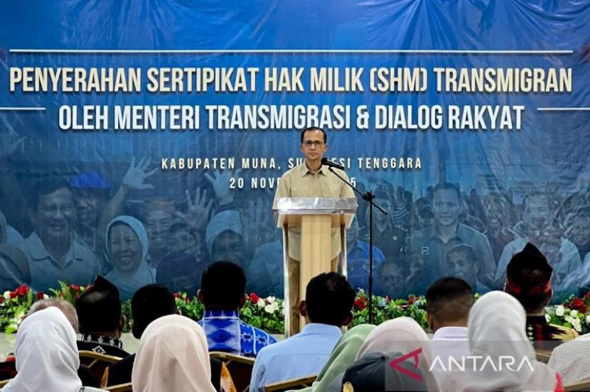 Mentrans Iftitah Tekankan Pentingnya Kontrak Ulang untuk Transmigran