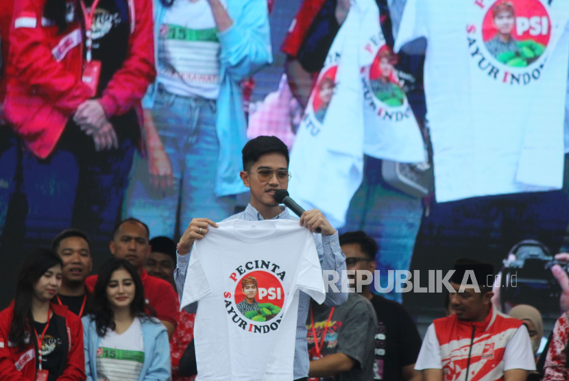 Ketua Umum DPP Partai Solidaritas Indonesia (PSI) Kaesang Pangarep