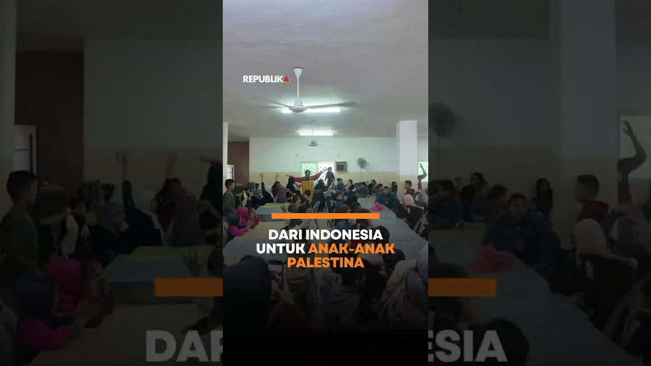 Dari Indonesia untuk Anak-Anak Palestina