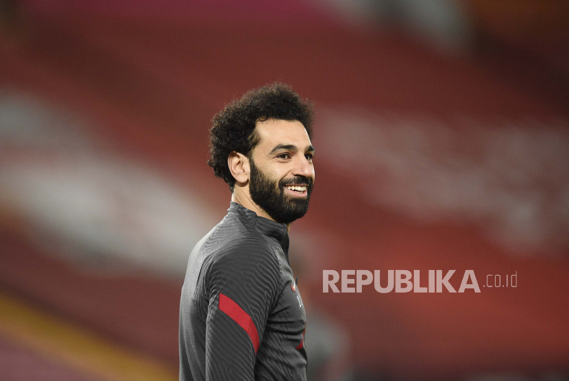 Penyerang Liverpool asal Mesir, Mohamed Salah.