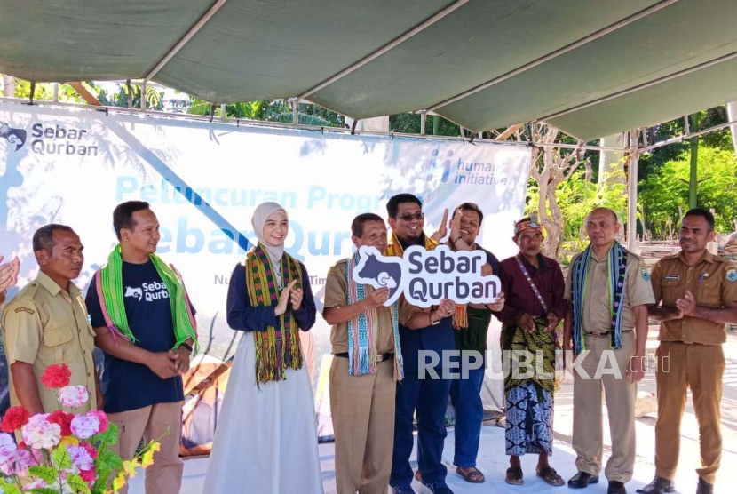 Human Initiative Meluncurkan Program Sebar Qurban 2024 di Desa Oebelo Kecamatan Amanuban Selatan, Kabupaten Timor Tengah Selatan, Nusa Tenggara Timur (NTT), Senin (29/4/2024). 