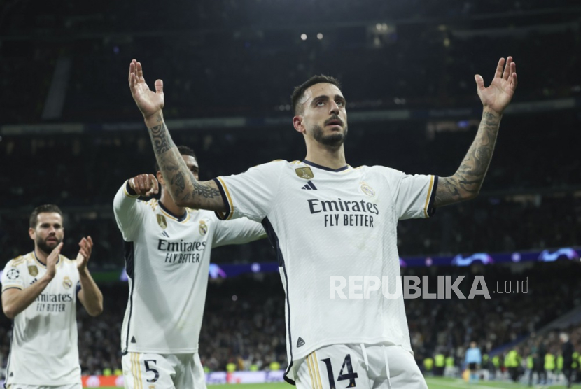 Penyerang Real Madrid Joselu.