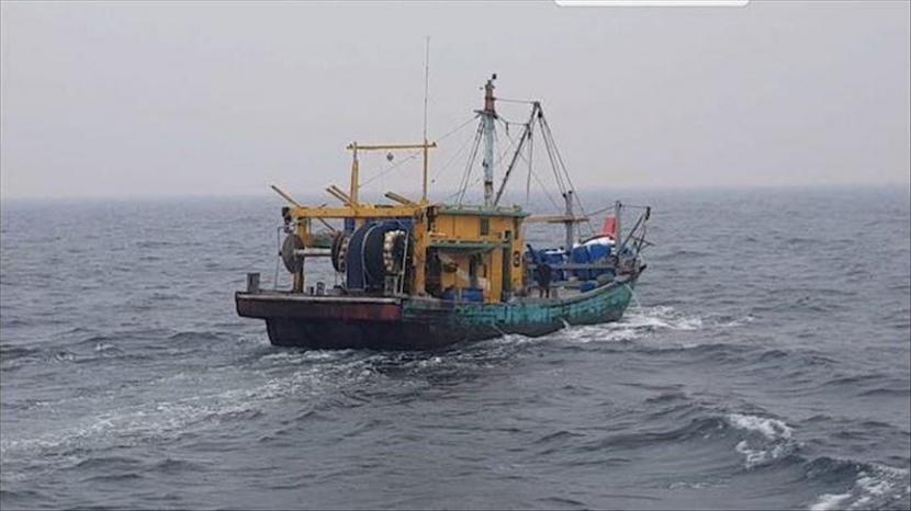 Menurut informasi awal, kapal yang mengangkut 26 WNI tersebut mengalami kebocoran - Anadolu Agency