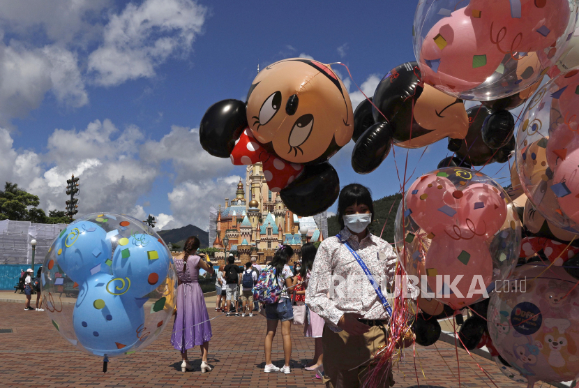 Disney memperbarui kebijakan masker yang diperbolehkan dipakai di lokasi wisata (Foto: ilustrasi Disney Resort)