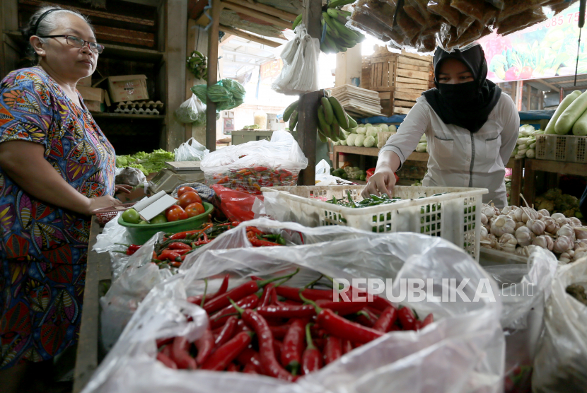 Harga sejumlah bahan pokok di pasar-pasar di Kota Bandung mengalami kenaikan. Ilustrasi.