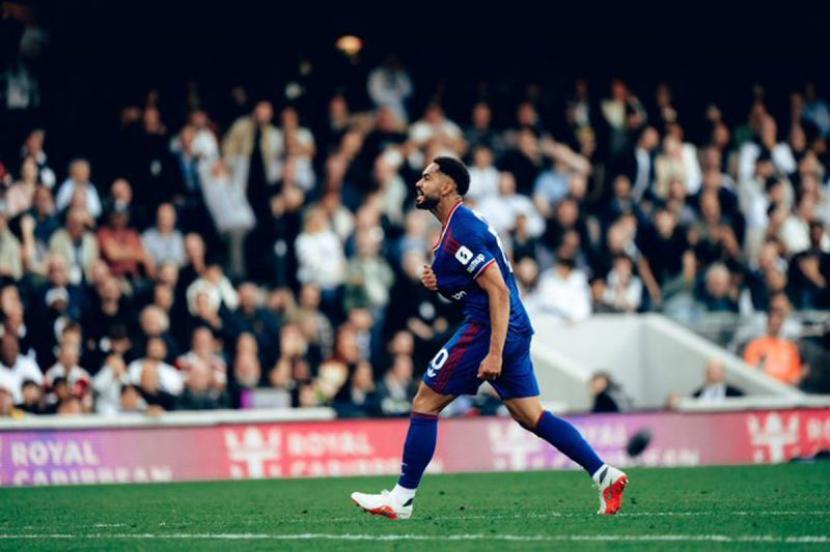 Gol Cunha selamatkan MU dari kekalahan saat imbang 1-1 lawan Fulham.