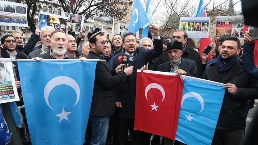 raktik pelanggaran HAM dan kebijakan China terhadap minoritas Muslim Uighur di Xinjiang selalu menjadi perhatian Ankara