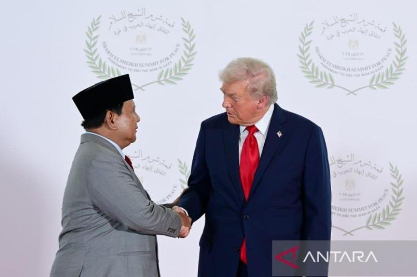 Presiden Prabowo Dapat Pujian Khusus dari Trump di KTT Perdamaian Gaza