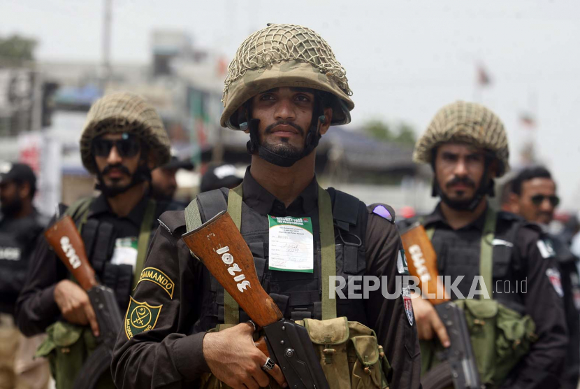 Tentara Pakistan di Karachi, Pakistan. (ilustrasi)