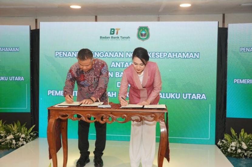 Bank Tanah-Pemprov Malut optimalisasi 273 ribu hektare lahan.