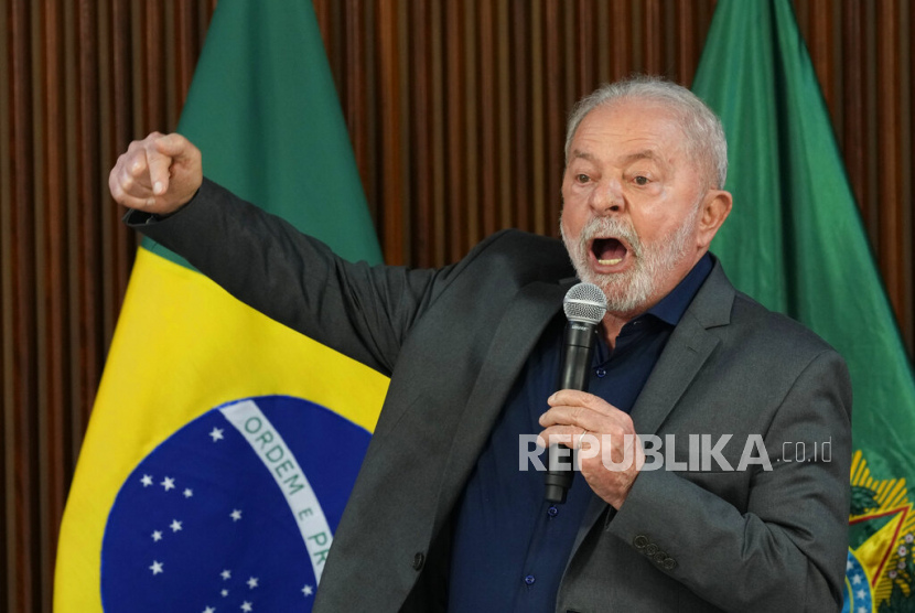  Presiden Brasil Luiz Inacio Lula da Silva 