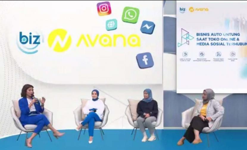 Peluncuran BIZ AVANA secara virtual, Rabu (13/7/2022) - (Foto: Tangkapan layar video virtual)