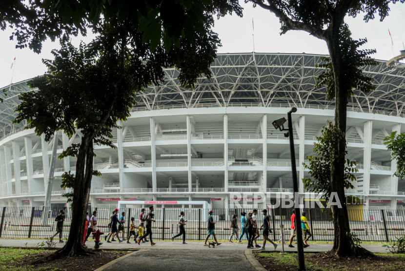 Hanya ada tiga laga pada pekan pertama kompetisi BRI Liga 1 2021/2022 yang dimulai 27 Agustus mendatang. Laga perdana akan mempertemukan Bali United kontra Persik Kediri di Stadion Gelora Bung Karno, Jakarta pada Jumat (27/8) malam. (Foto: Stadion Gelora Bung Karno)