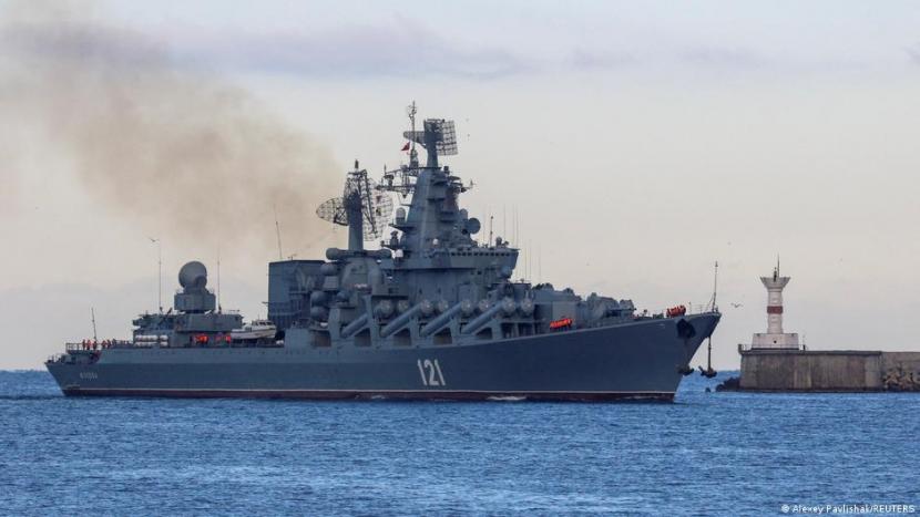 Kapal Perang Rusia Rusak Parah Akibat Ledakan Amunisi