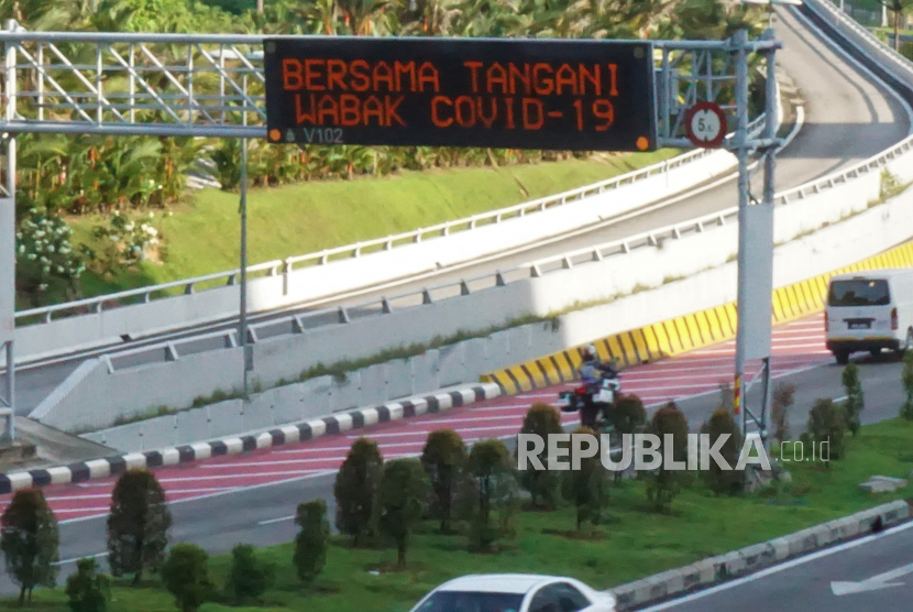 Pemerintah Malaysia melakukan lockdown untuk hambat penyebaran corona, ilustrasi