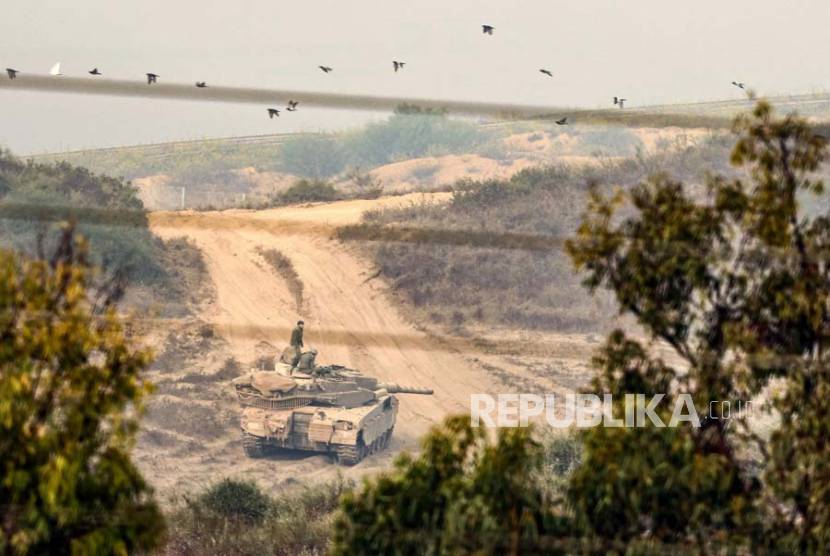 Tank tentara zionis Israel (ilustrasi). Rasulullah SAW ungkap tentara Syam adalah pasukan terbaik 