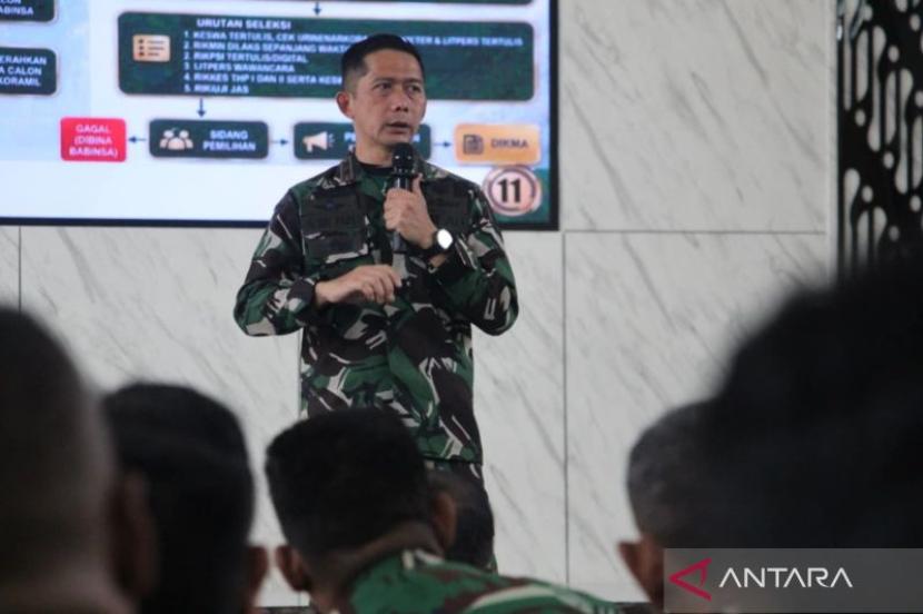 Dandim Temanggung ancam tindak tegas oknum calo penerimaan prajurit.