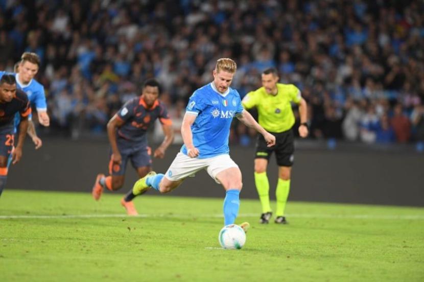 Napoli Taklukkan Inter Milan 3-1, Kokoh di Puncak Serie A