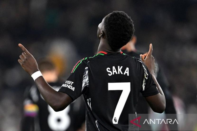 Bukayo Saka Akui Arsenal Kewalahan Meski Kalahkan Manchester United