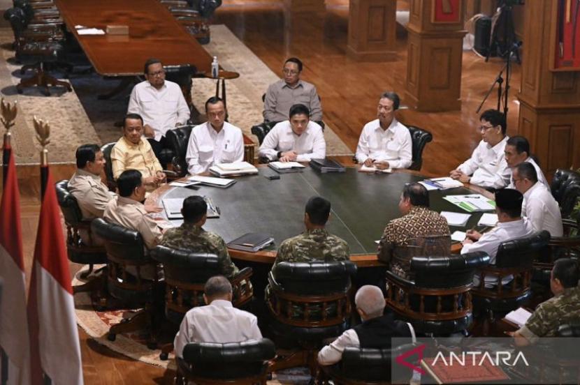 Ratas di Hambalang, Prabowo perintahkan perkuat peran Perminas.