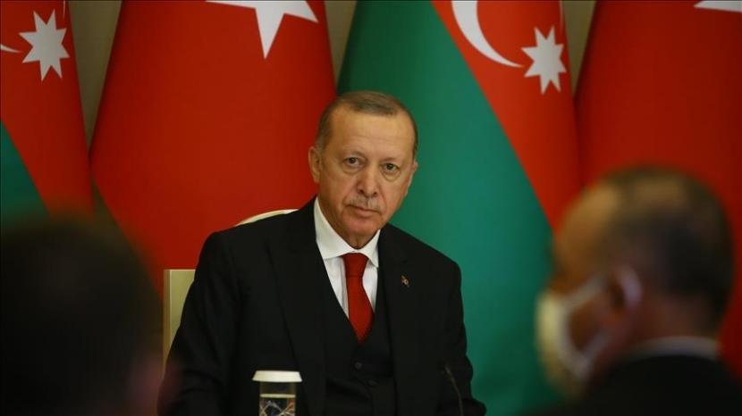 Presiden Turki Recep Tayyip Erdogan pada Kamis mengatakan bahwa negaranya bisa membuka perbatasannya dengan Armenia