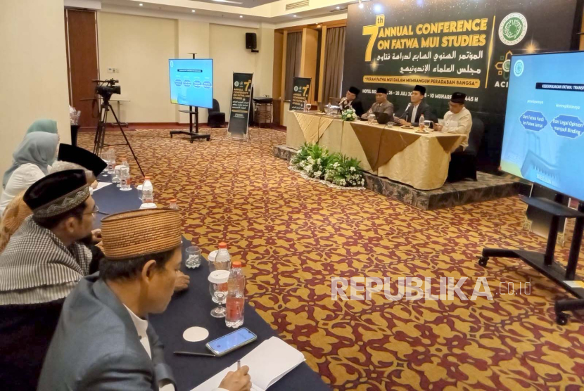 MUI menggelar agenda 7th Annual Conference On Fatwa MUI Studies dengan tajuk 