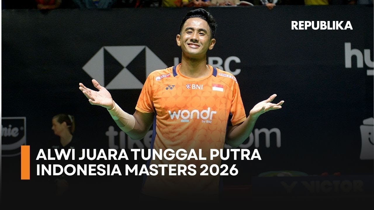 Tampil Dominan Alwi Taklukkan Panitchaphon Teeraratsakul di Final Indonesia Master 2026