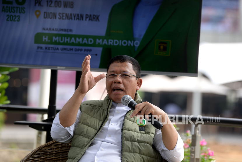 Pelaksana Tugas (Plt) Ketua Umum DPP PPP, Muhamad Mardiono.