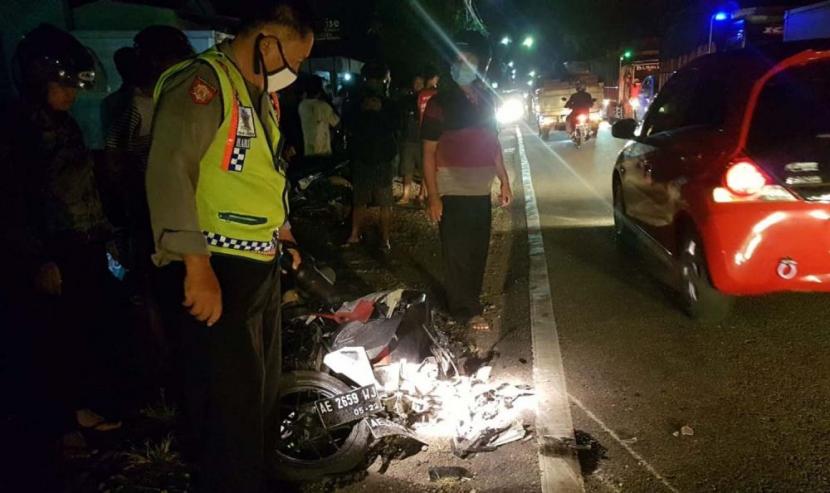 Pengendara Motor Tewas dalam Kecelakaan Beruntun di Ponorogo