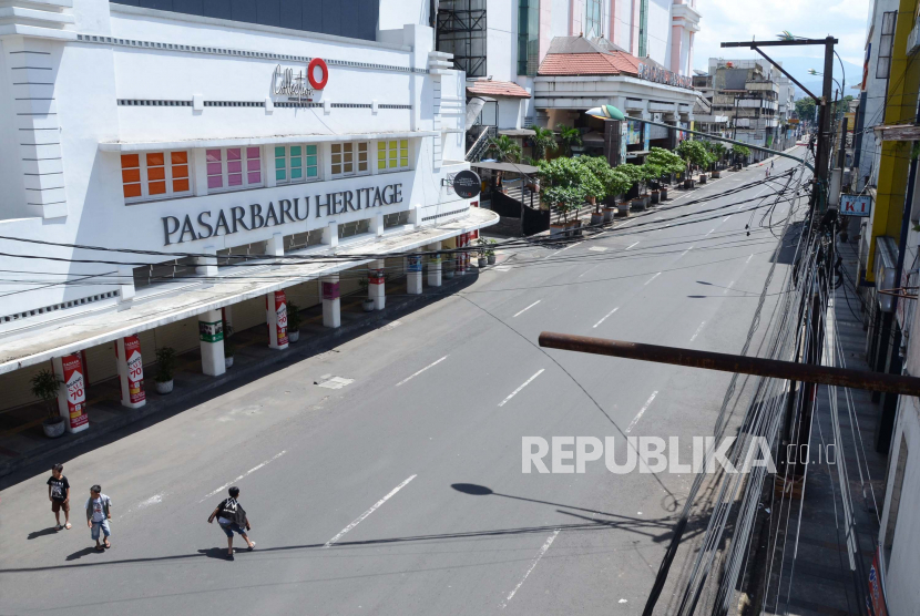 Kawasan Pasar Baru, Kota Bandung, ilustrasi