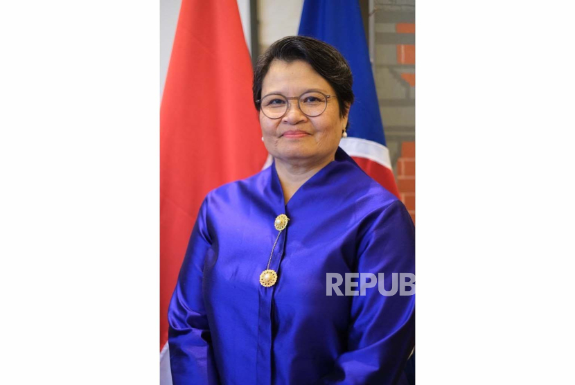 Duta Besar Republik Indonesia untuk Denmark Dewi Savitri Wahab. 