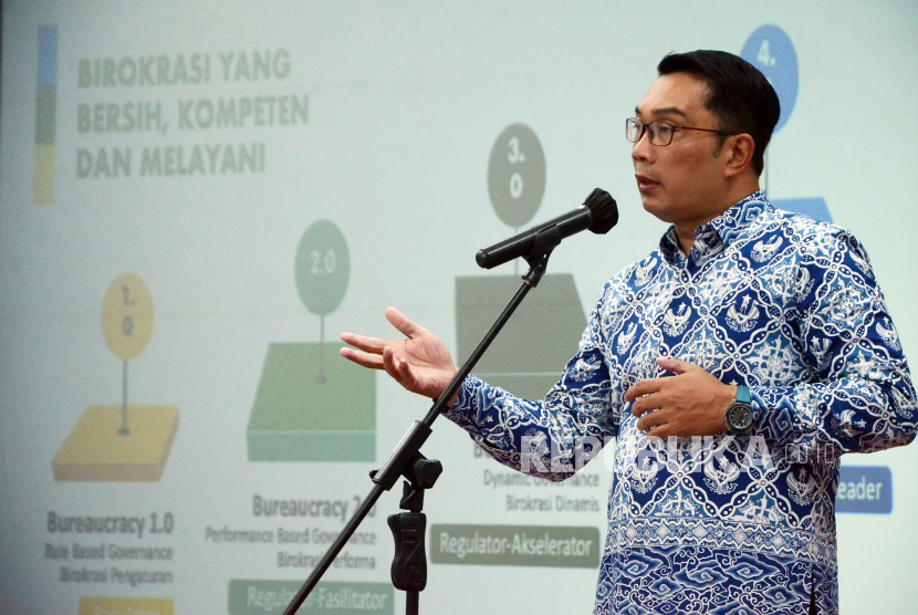 Gubernur Jawa Barat Ridwan Kamil. 