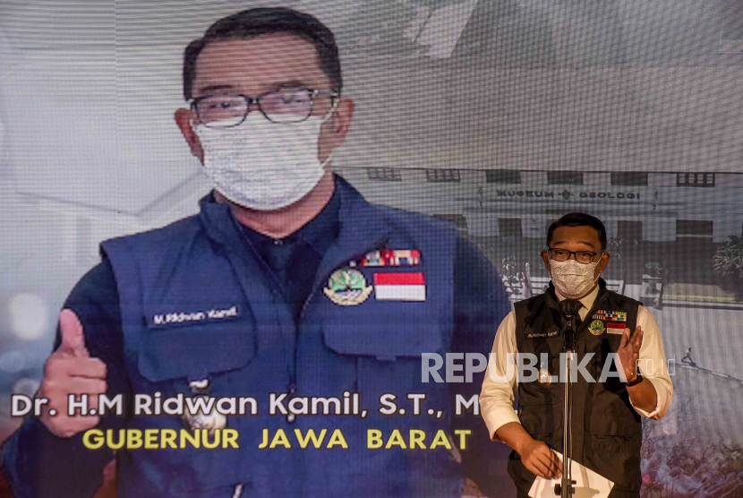 Gubernur Jawa Barat (Jabar), Ridwan Kamil.