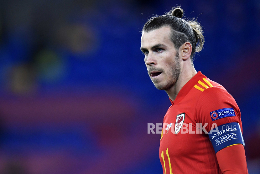 Gelandang timnas Wales, Gareth Bale.