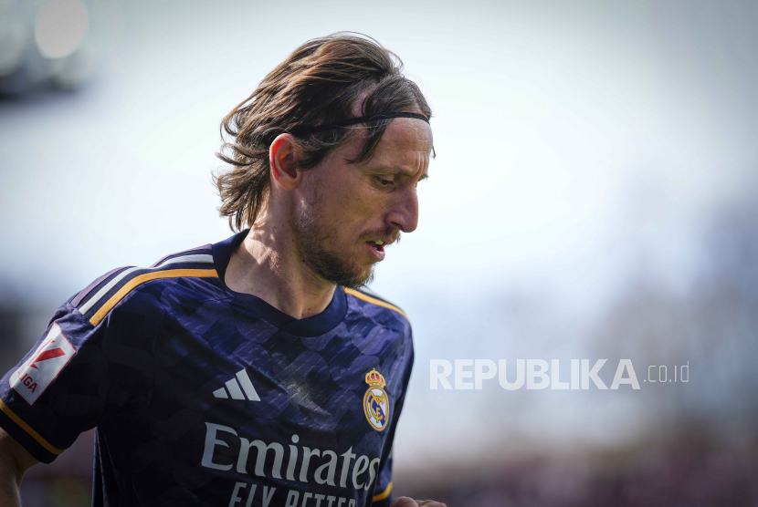 Playmaker Real Madrid Luka Modric.