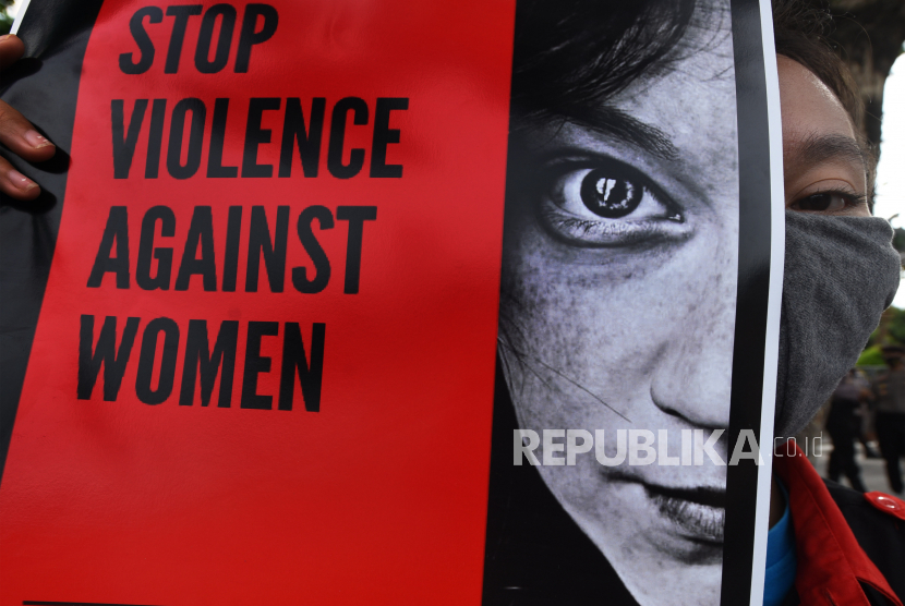 Aksi tolak kekerasan terhadap perempuan, ilustrasi