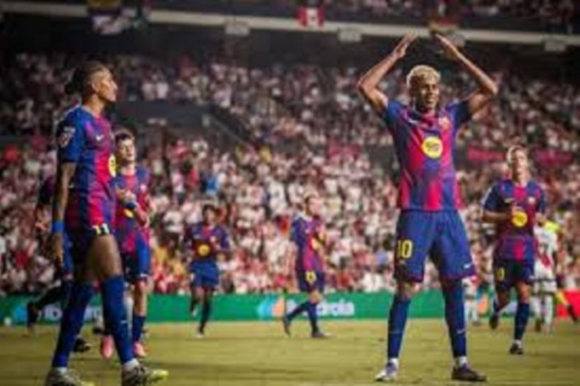 Yamal cedera dan absen bela Barcelona saat jamu Valencia.