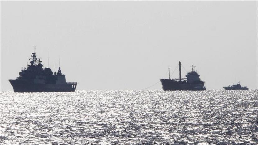 Filipina telah mengajukan beberapa protes diplomatik atas kehadiran kapal China.