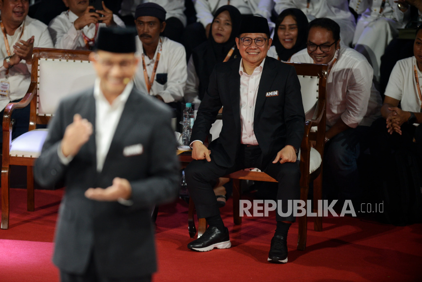 Calon Wakil Presiden no urut 2 Muhaimin Iskandar. Anggota Timnas Amin, Tamsil Linrung sebut debat capres memperlihatkan kualitas Anies.