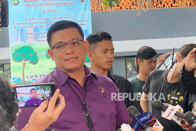 Direktur Reserse Kriminal Khusus Polda Metro Jaya, Komisaris Besar Ade Safri Simanjuntak.