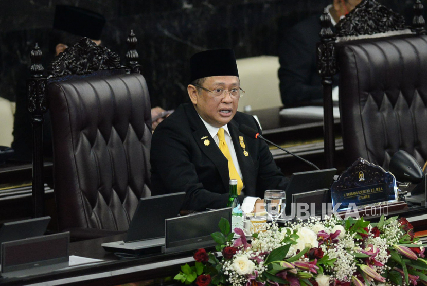 Ketua MPR Bambang Soesatyo kerap menyampaikan soal rencana amandemen UUD 1945 kepada publik. 