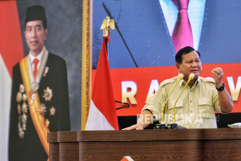 Ketua Umum Partai Gerindra Prabowo Subianto 