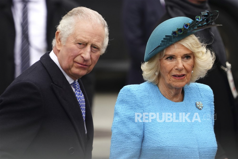 Raja Charles III (kiri) dan Camilla, Permaisuri. Raja Charles III akan dikukuhkan sebagai raja Inggris Raya pada Sabtu (6/5/2023) pekan ini.