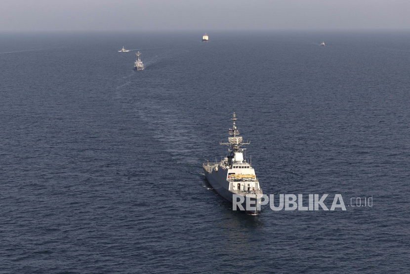Kapal militer (ilustrasi). Jerman akan kembali mengirim kapal militer ke Laut Cina Selatan.