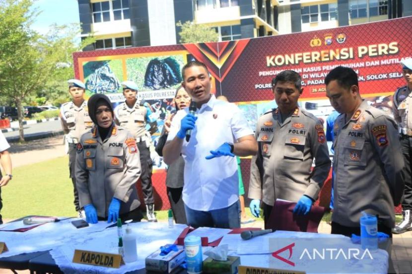 Polisi: Tersangka mutilasi di Padang Pariaman dijerat pasal berlapis.
