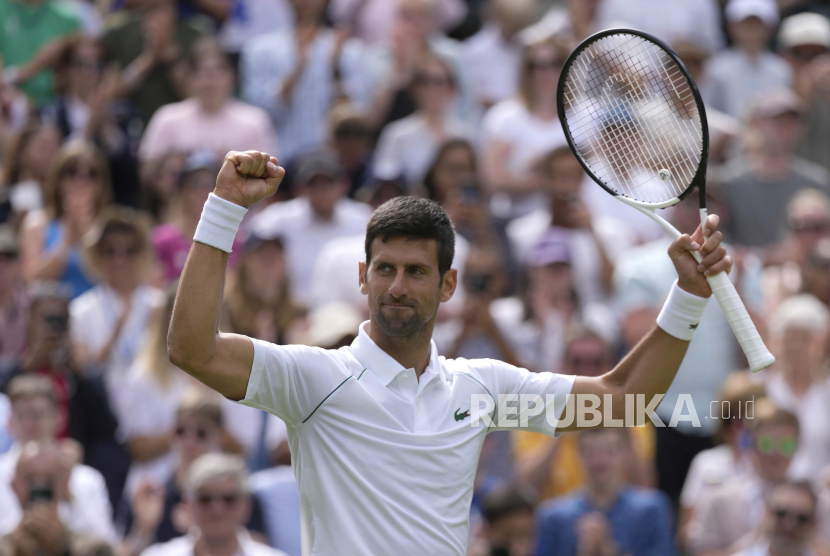 Novak Djokovic siap mendukung jika putranya ingin berkarier di dunia tenis. Ilustrasi.